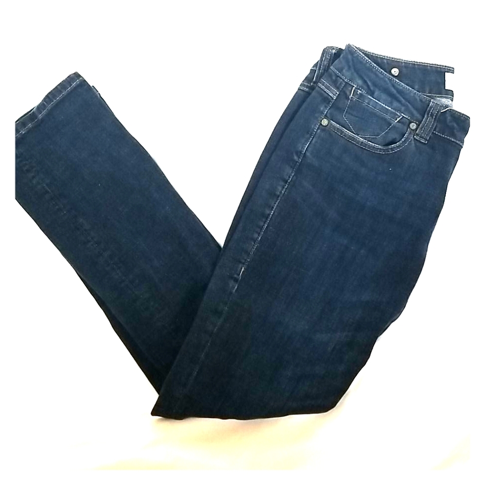 Cabi High Straight Jeans